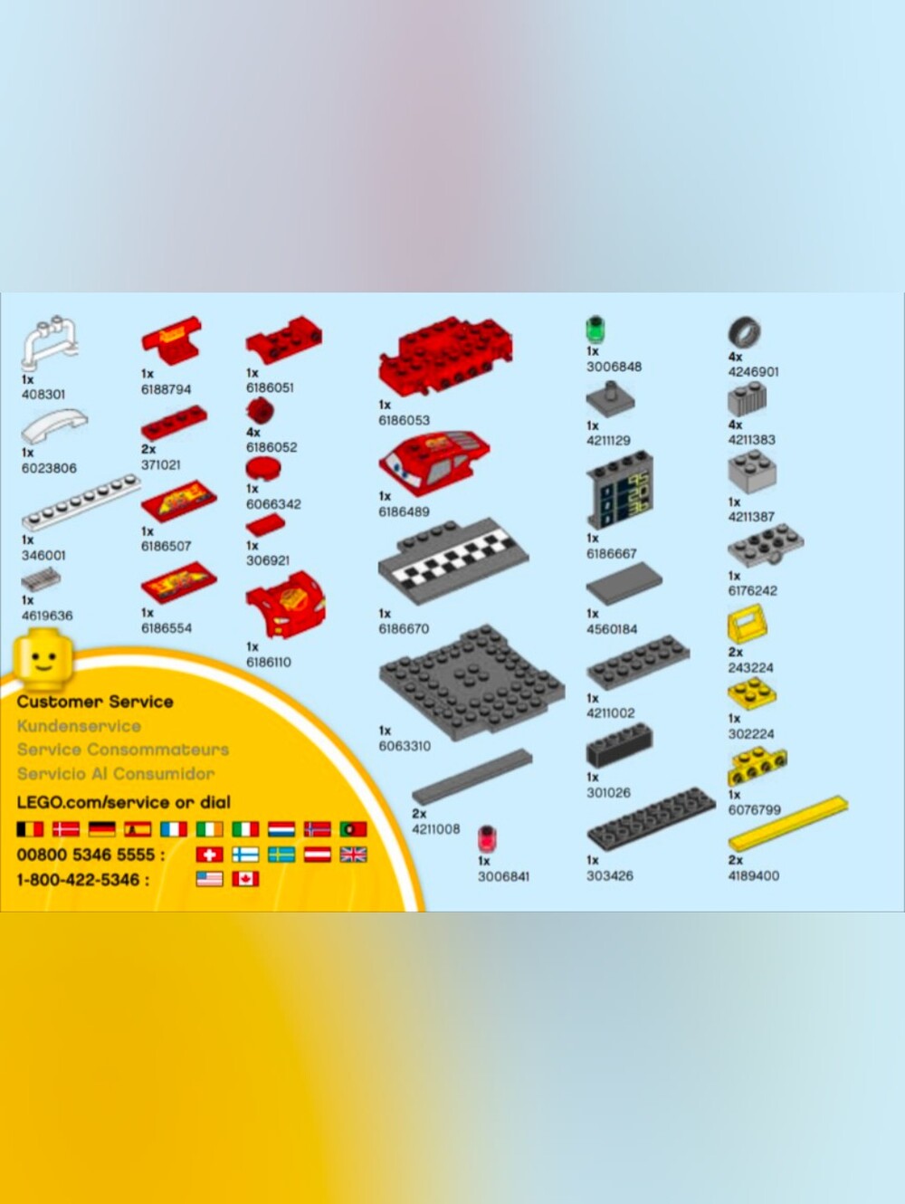 Lego Junior Disney Pixar Cars 10733 10730 10731 Lightning McQueen Mater Cruz - Picture 6 of 16
